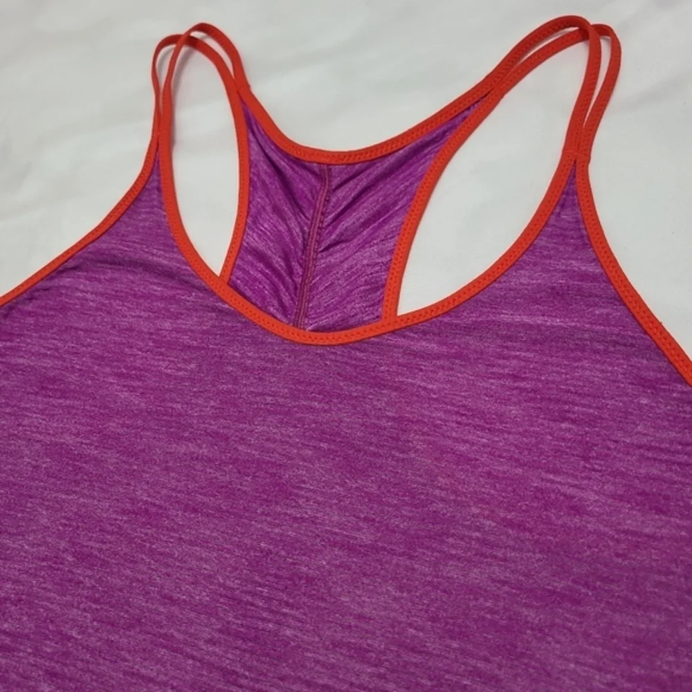 Lululemon‎ What The Sport Singlet II Heathered Ultra Violet Alarming Size 10